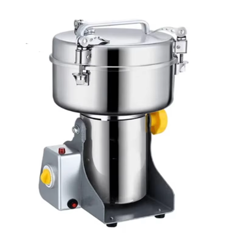 Coffee Grinder Burr Flat - เครื่องบดอาหารสแตนเลส 2500 กรัม สำหรับใช้ในบ้าน, เครื่องบดเนื้อไฟฟ้าและเครื่องบดธัญพืช, เครื่องบดในครัวสำหรับเมล็ดกาแฟ/ถั่ว/เครื่องเทศ