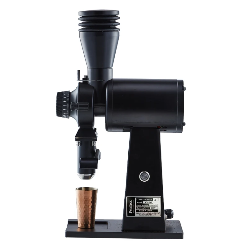 เครื่องบดกาแฟไฟฟ้าแบบปรับได้ อ - Coffee Grinder Burr Flat บทวิจารณ์และราคา