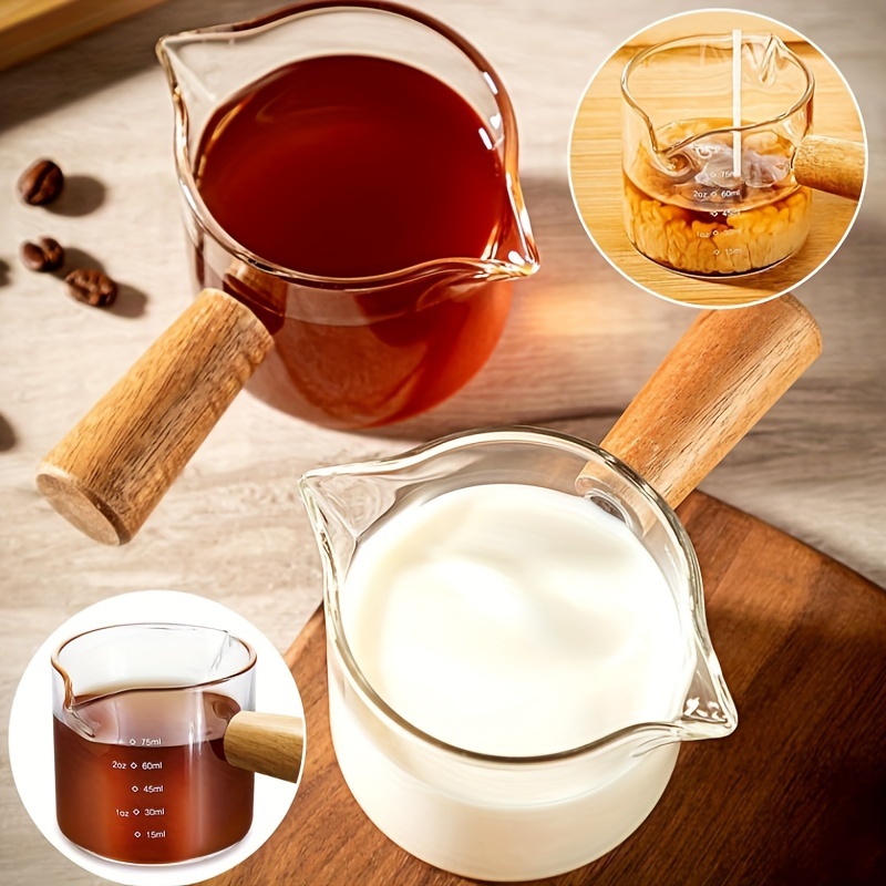 ถ้วยใส่น้ำนมถ้วยแก้วกาแฟ gelas - Espresso Shot Glass บทวิจารณ์และราคา