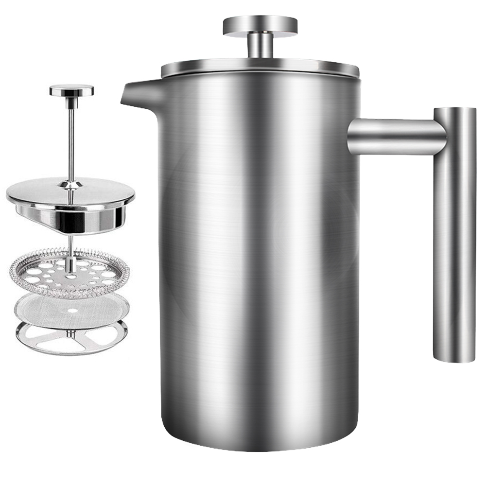 เครื่องชงกาแฟแบบกดฝรั่งเศสความ - Coffee Equipment For Camping บทวิจารณ์และราคา