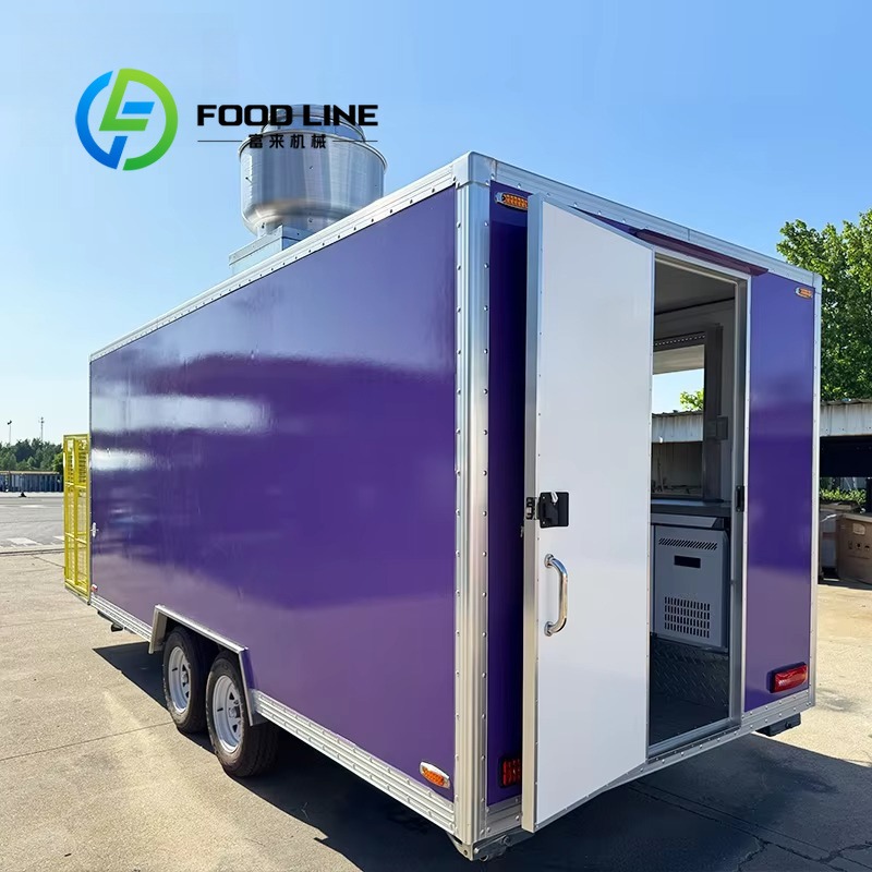 รถพ่วงขายอาหารเคลื่อนที่แบบกำห - Coffee Van Equipment บทวิจารณ์และราคา