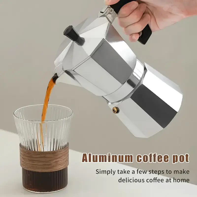 หม้อต้มกาแฟโมก้าอะลูมิเนียมแบบ - Coffee Equipment For Camping บทวิจารณ์และราคา