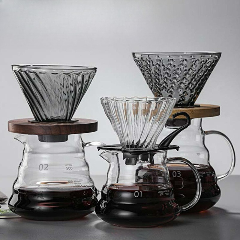 ชุดเครื่องชงกาแฟแบบดริป แก้วโบ - Coffee Equipment Pour Over บทวิจารณ์และราคา